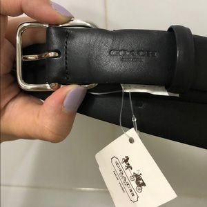 Men’s Black Coach Belt